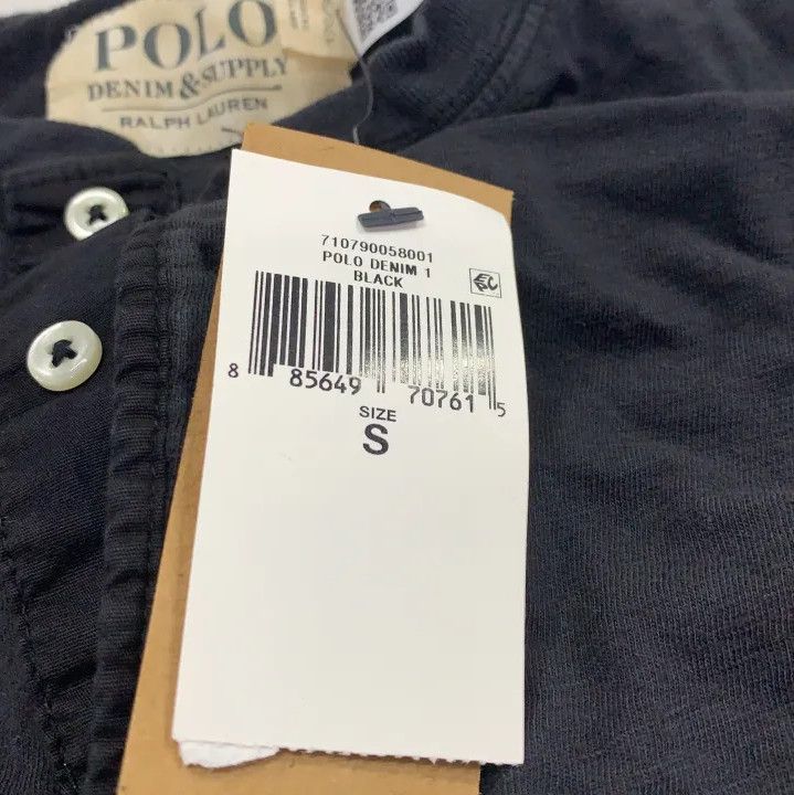 Polo Ralph Lauren Polo Ralph Lauren Men's Solid Henley Long-Sleeve T-Shirt Size US S / EU 44-46 / 1 - 4 Thumbnail