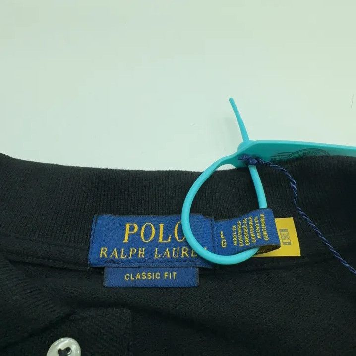 Polo Ralph Lauren Polo Ralph Lauren Men's Solid Logo Embroidered Polo Size US L / EU 52-54 / 3 - 3 Thumbnail