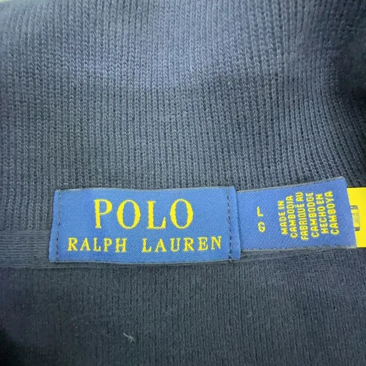 Polo Ralph Lauren Polo Ralph Lauren Men's Solid Half-Zip Logo Sweatshirt Size US L / EU 52-54 / 3 - 4 Thumbnail