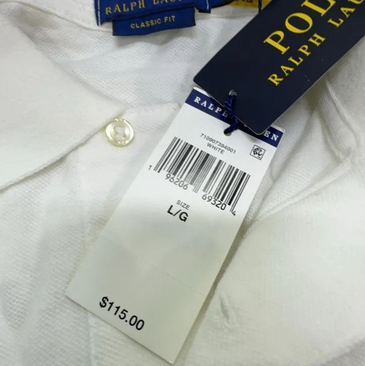 Polo Ralph Lauren Polo Ralph Lauren Classic Logo Embroidered SS Polo Size US L / EU 52-54 / 3 - 5 Thumbnail