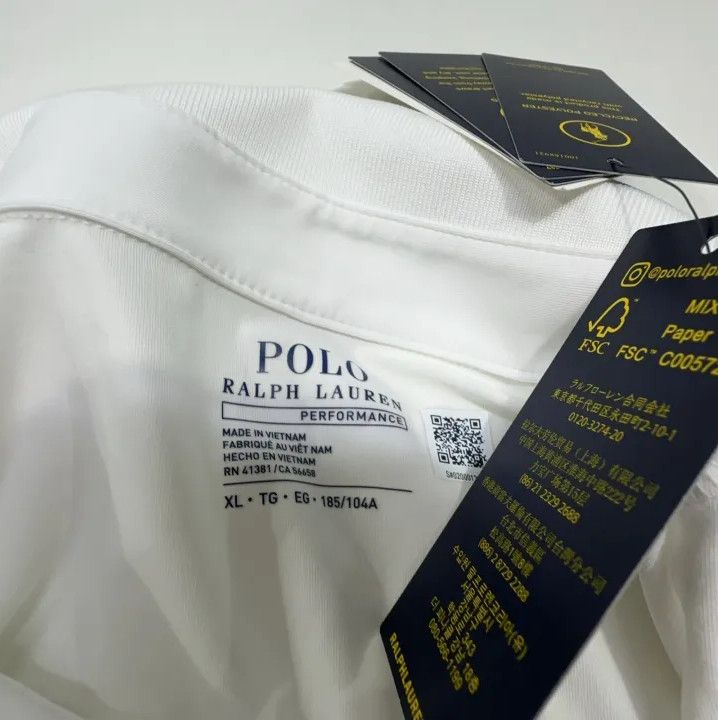 Polo Ralph Lauren Polo Ralph Lauren SS24 Ribbed Embroidered Polo Size US XL / EU 56 / 4 - 5 Thumbnail