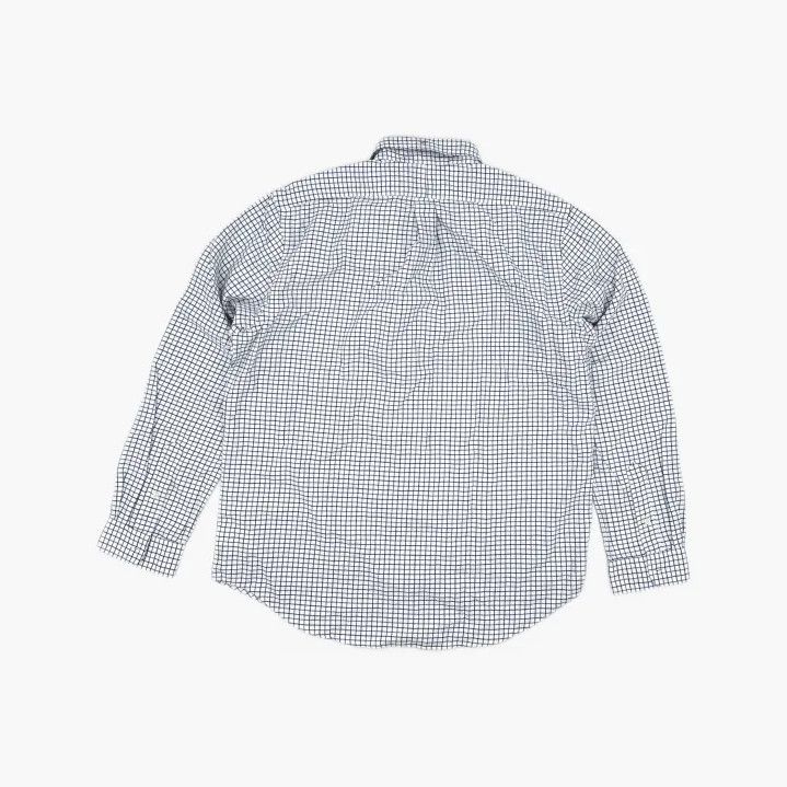 Polo Ralph Lauren Polo Ralph Lauren Check Logo Embroidered Long-Sleeve Shirt Size US XXL / EU 58 / 5 - 3 Thumbnail