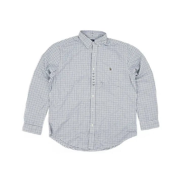Polo Ralph Lauren Polo Ralph Lauren Check Logo Embroidered Long-Sleeve Shirt Size US XXL / EU 58 / 5 - 2 Thumbnail