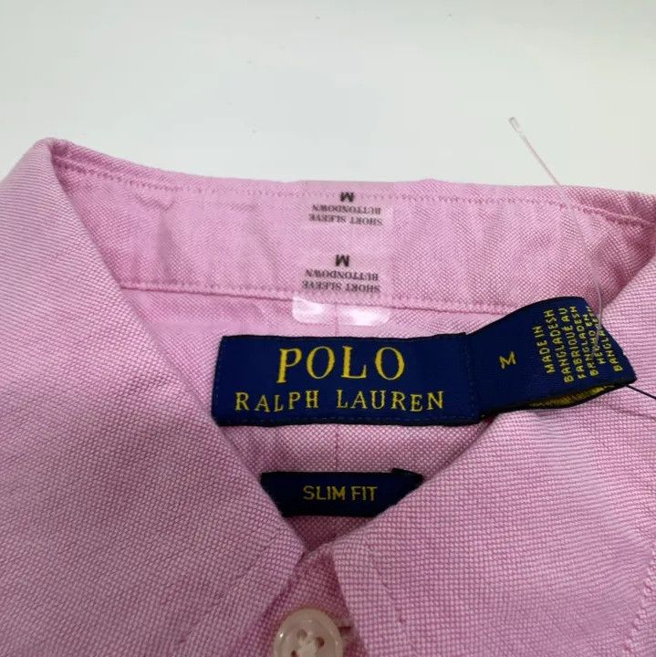 Polo Ralph Lauren Polo Ralph Lauren Short-Sleeve Solid Button-Up Shirt Size US M / EU 48-50 / 2 - 5 Thumbnail