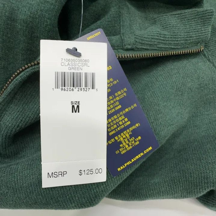 Polo Ralph Lauren Polo Ralph Lauren Logo Embroidered Half-Zip Pullover Size US M / EU 48-50 / 2 - 4 Thumbnail