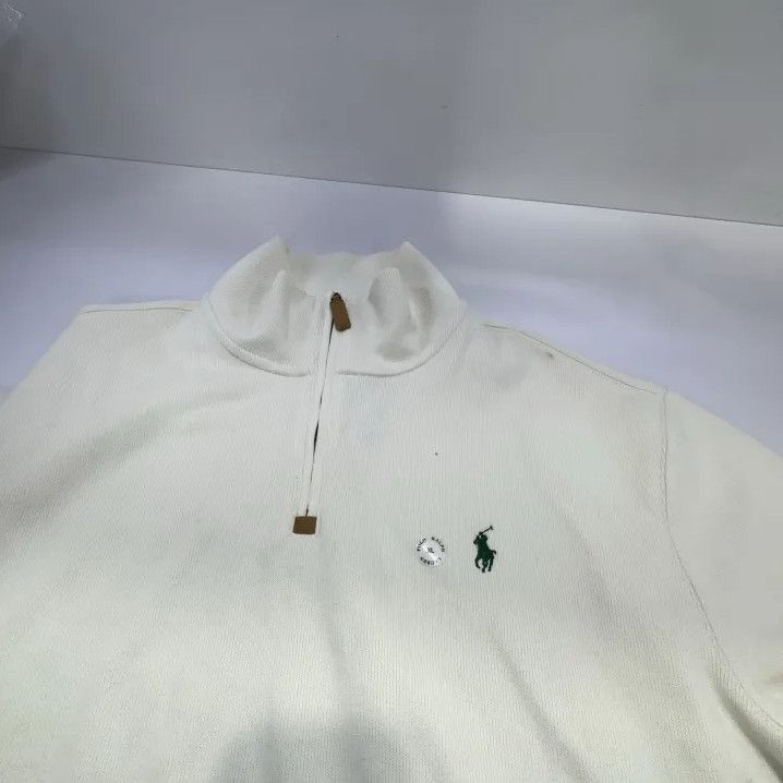 Polo Ralph Lauren Polo Ralph Lauren FW23 Solid Pony Half-Zip Sweatshirt Size US XL / EU 56 / 4 - 6 Thumbnail