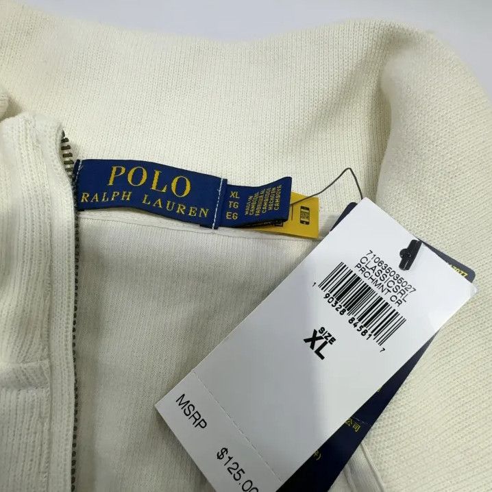 Polo Ralph Lauren Polo Ralph Lauren FW23 Solid Pony Half-Zip Sweatshirt Size US XL / EU 56 / 4 - 5 Thumbnail