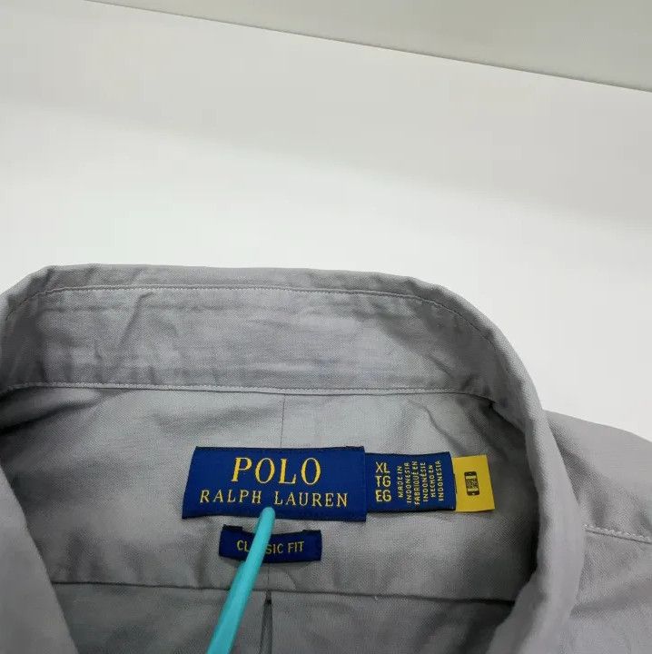 Polo Ralph Lauren Polo Ralph Lauren Embroidered Oxford Long-Sleeve Shirt Size US XL / EU 56 / 4 - 2 Thumbnail