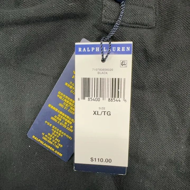 Polo Ralph Lauren Polo Ralph Lauren FW22 Solid Logo Embroidered Polo Shirt Size US XL / EU 56 / 4 - 6 Thumbnail