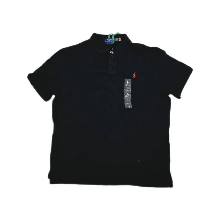 Polo Ralph Lauren Polo Ralph Lauren FW22 Solid Logo Embroidered Polo Shirt Size US XL / EU 56 / 4 - 2 Thumbnail