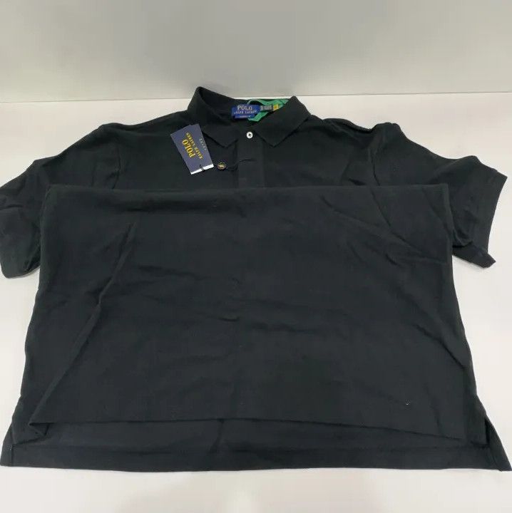 Polo Ralph Lauren Polo Ralph Lauren FW22 Solid Logo Embroidered Polo Shirt Size US XL / EU 56 / 4 - 8 Thumbnail
