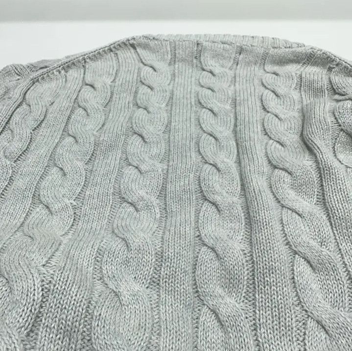 Polo Ralph Lauren Polo Ralph Lauren Men's Solid Cable Knit Sweater Size US L / EU 52-54 / 3 - 4 Thumbnail