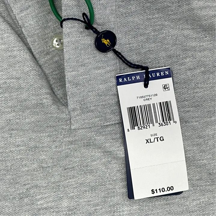 Polo Ralph Lauren Polo Ralph Lauren FW21 Slim Logo Embroidered Short-Sleeve Polo Size US XL / EU 56 / 4 - 3 Thumbnail