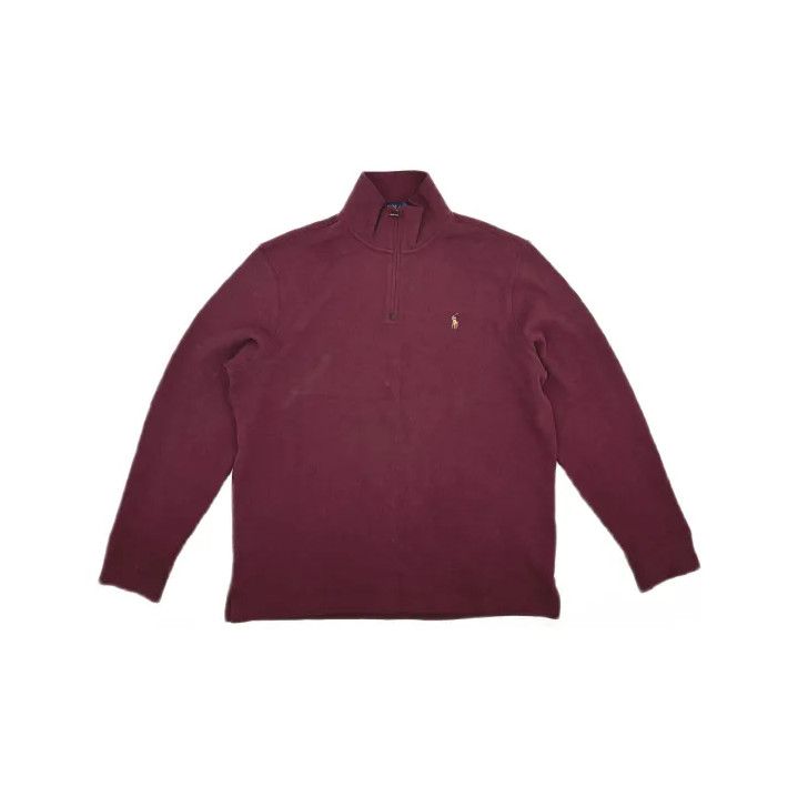 Polo Ralph Lauren Polo Ralph Lauren Solid Logo Mock Neck Sweatshirt Size US L / EU 52-54 / 3 - 2 Thumbnail