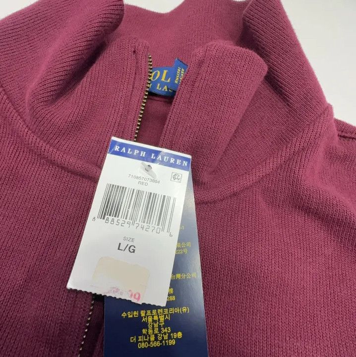 Polo Ralph Lauren Polo Ralph Lauren Solid Logo Mock Neck Sweatshirt Size US L / EU 52-54 / 3 - 4 Thumbnail