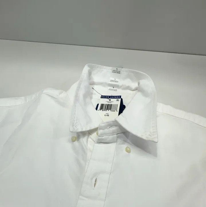 Polo Ralph Lauren Polo Ralph Lauren Men's White Short-Sleeve Shirt Size US L / EU 52-54 / 3 - 7 Thumbnail