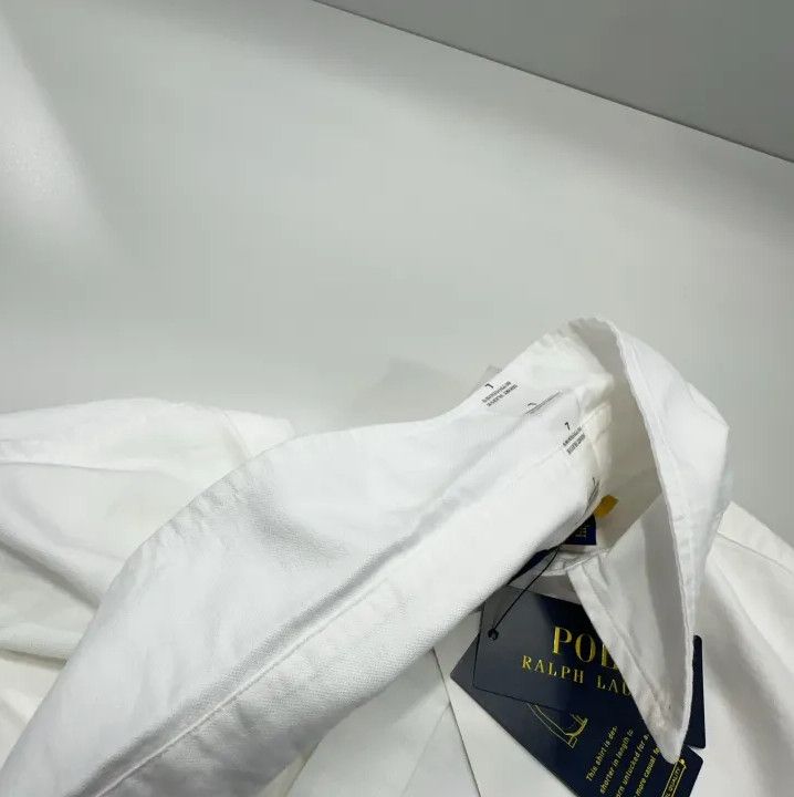 Polo Ralph Lauren Polo Ralph Lauren Men's White Short-Sleeve Shirt Size US L / EU 52-54 / 3 - 9 Thumbnail