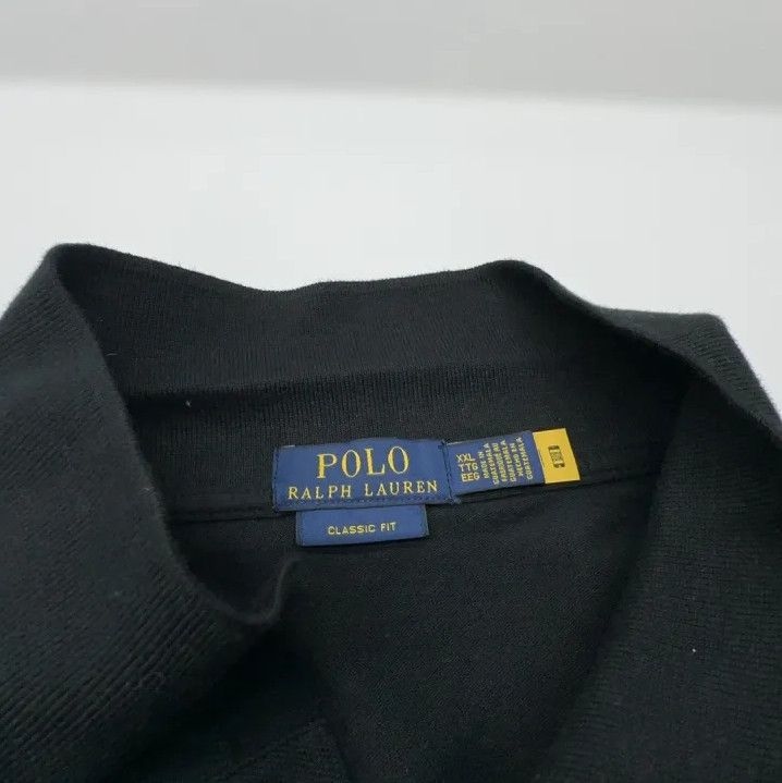 Polo Ralph Lauren Polo Ralph Lauren FW22 Solid Logo Embroidered Short Sleeve Polo Size US XXL / EU 58 / 5 - 2 Thumbnail