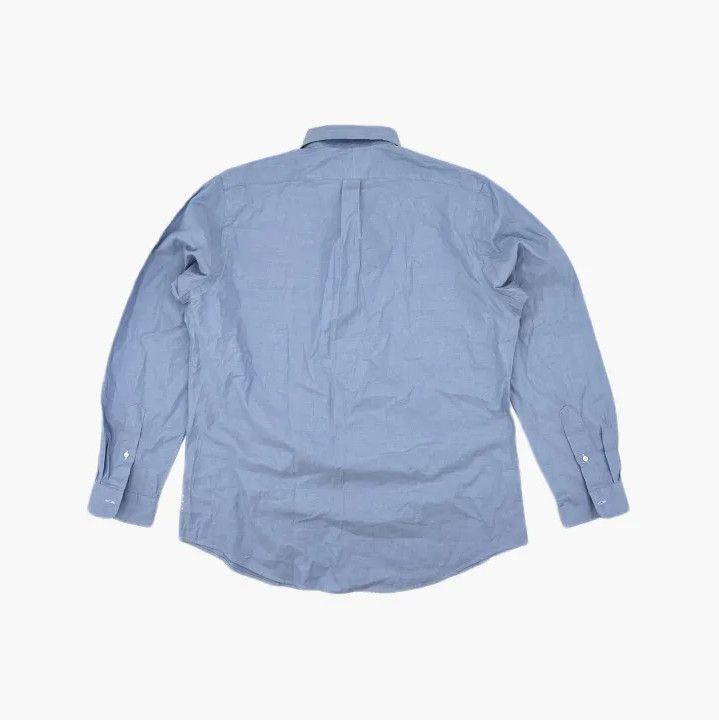 Polo Ralph Lauren Polo Ralph Lauren Solid Logo Embroidered Long-Sleeve Shirt Size US XL / EU 56 / 4 - 3 Thumbnail