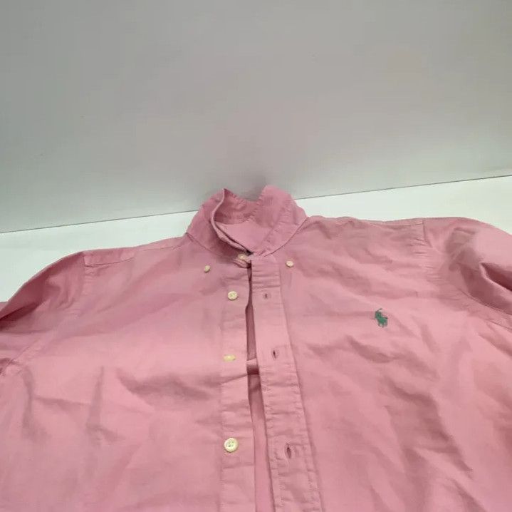 Polo Ralph Lauren Polo Ralph Lauren Men's Pink Embroidered Long-Sleeve Shirt Size US M / EU 48-50 / 2 - 8 Thumbnail