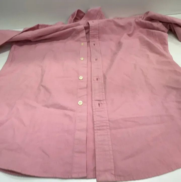 Polo Ralph Lauren Polo Ralph Lauren Men's Pink Embroidered Long-Sleeve Shirt Size US M / EU 48-50 / 2 - 9 Thumbnail