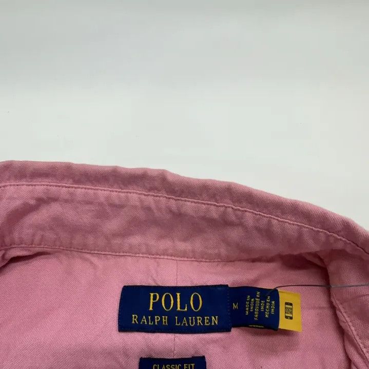 Polo Ralph Lauren Polo Ralph Lauren Men's Pink Embroidered Long-Sleeve Shirt Size US M / EU 48-50 / 2 - 5 Thumbnail