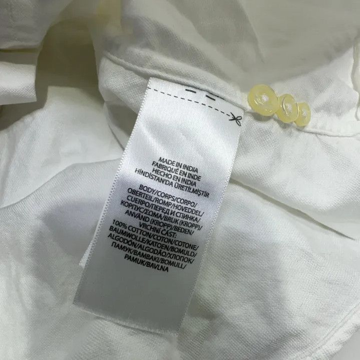 Polo Ralph Lauren Polo Ralph Lauren Men's White Long-Sleeve Button Shirt Size US M / EU 48-50 / 2 - 6 Thumbnail