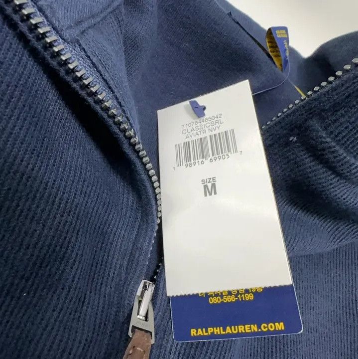 Polo Ralph Lauren Polo Ralph Lauren Solid Logo Half-Zip Long-Sleeve T-Shirt Size US M / EU 48-50 / 2 - 5 Thumbnail
