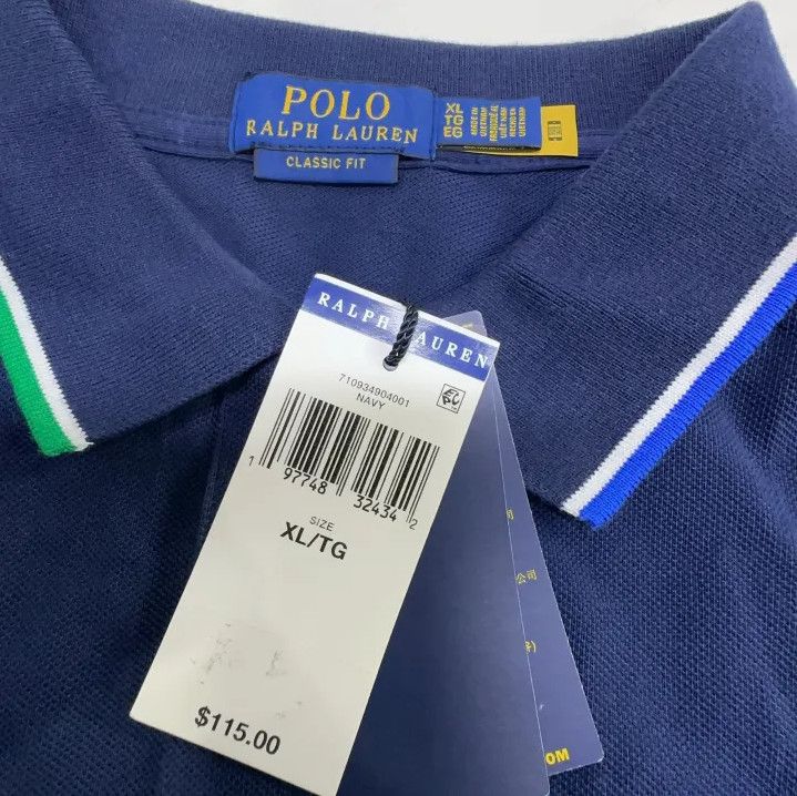 Polo Ralph Lauren Polo Ralph Lauren Men's Short Sleeve Polo Shirt Size US XL / EU 56 / 4 - 5 Thumbnail