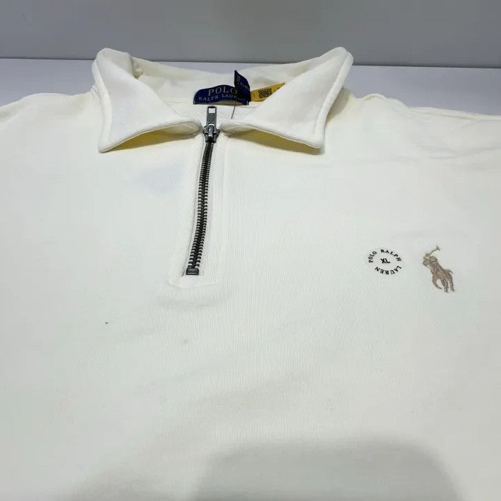 Polo Ralph Lauren Polo Ralph Lauren Logo Lapel Long-Sleeve Sweatshirt Size US XL / EU 56 / 4 - 7 Thumbnail