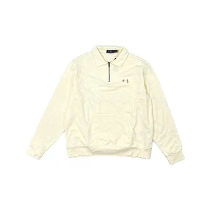 Polo Ralph Lauren Polo Ralph Lauren Logo Lapel Long-Sleeve Sweatshirt Size US XL / EU 56 / 4 - 2 Thumbnail