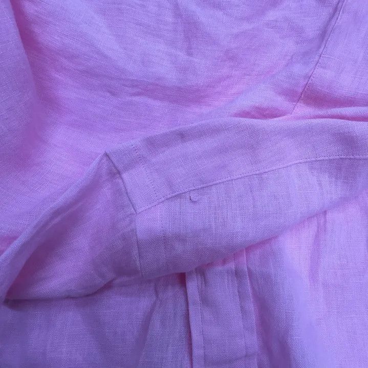 Polo Ralph Lauren Polo Ralph Lauren Men's Pink Long-Sleeve Button-Up Shirt Size US XL / EU 56 / 4 - 5 Thumbnail