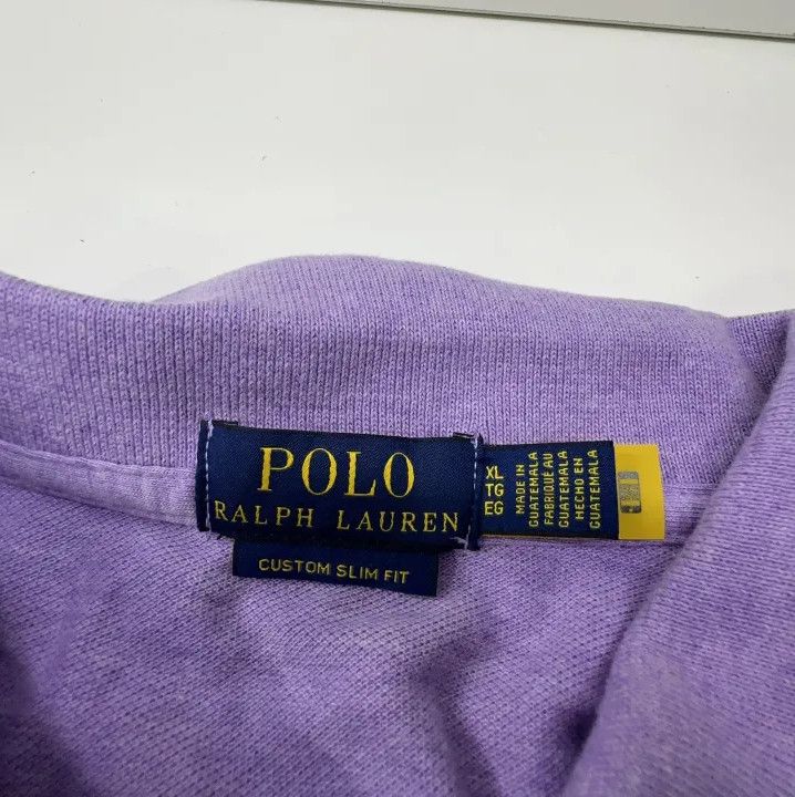 Polo Ralph Lauren Polo Ralph Lauren Logo Embroidered Solid Short-Sleeve Polo Size US XL / EU 56 / 4 - 4 Thumbnail