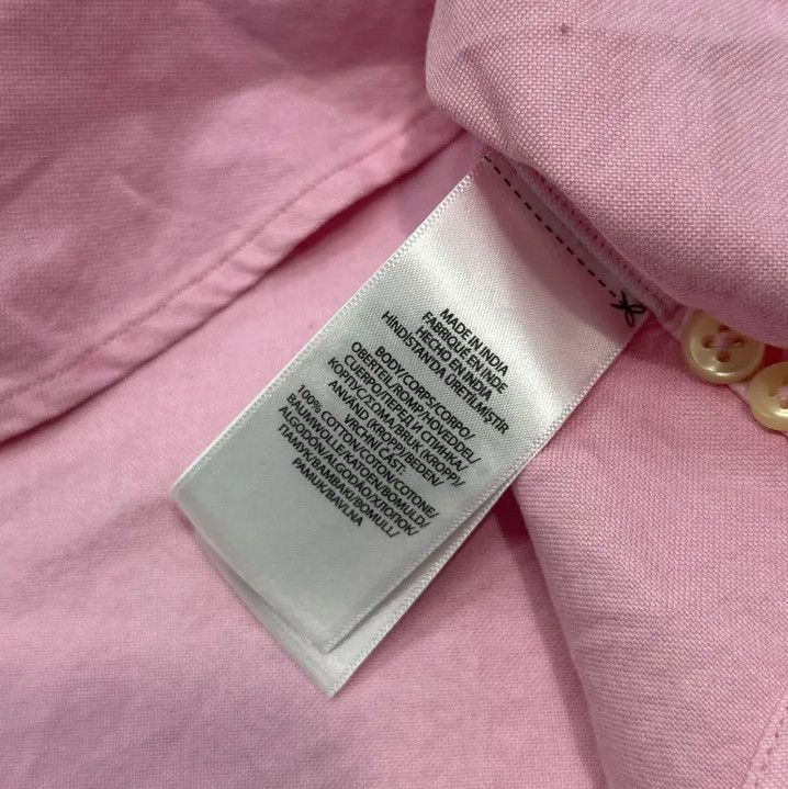 Polo Ralph Lauren Polo Ralph Lauren SS22 Solid Logo Embroidered Long-Sleeve Shirt Size US L / EU 52-54 / 3 - 6 Thumbnail