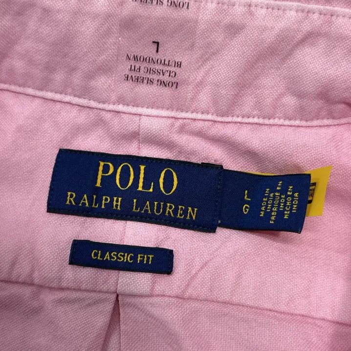 Polo Ralph Lauren Polo Ralph Lauren SS22 Solid Logo Embroidered Long-Sleeve Shirt Size US L / EU 52-54 / 3 - 5 Thumbnail