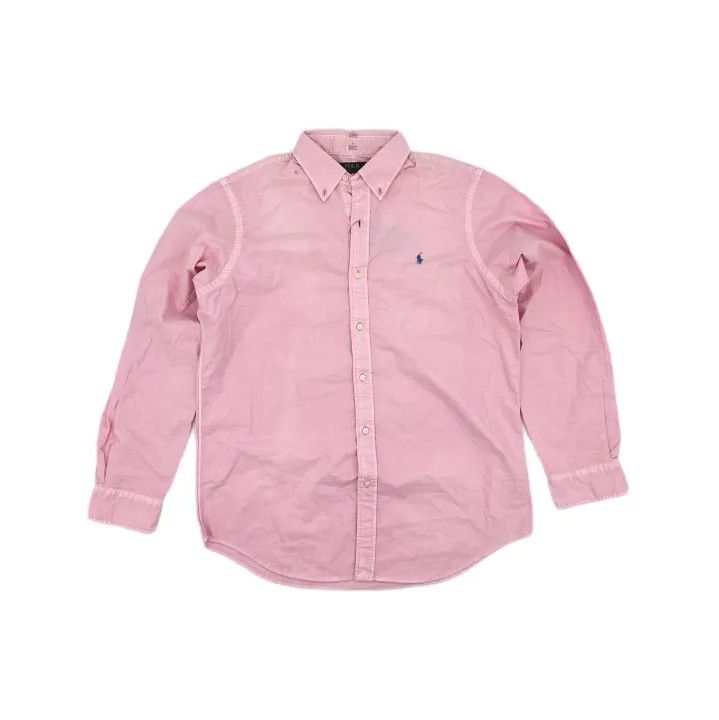 Polo Ralph Lauren Polo Ralph Lauren SS22 Solid Logo Embroidered Long-Sleeve Shirt Size US L / EU 52-54 / 3 - 2 Thumbnail