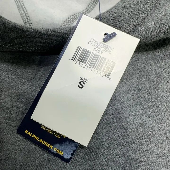 Polo Ralph Lauren Polo Ralph Lauren Men's Solid Long-Sleeve Sweatshirt Size US S / EU 44-46 / 1 - 5 Thumbnail