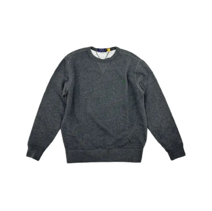 Polo Ralph Lauren Polo Ralph Lauren Men's Solid Long-Sleeve Sweatshirt Size US S / EU 44-46 / 1 - 2 Thumbnail