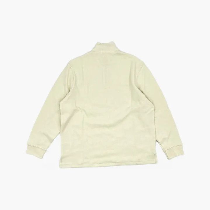 Polo Ralph Lauren Polo Ralph Lauren FW22 Solid Logo Zip Collar Sweatshirt Size US XL / EU 56 / 4 - 3 Thumbnail