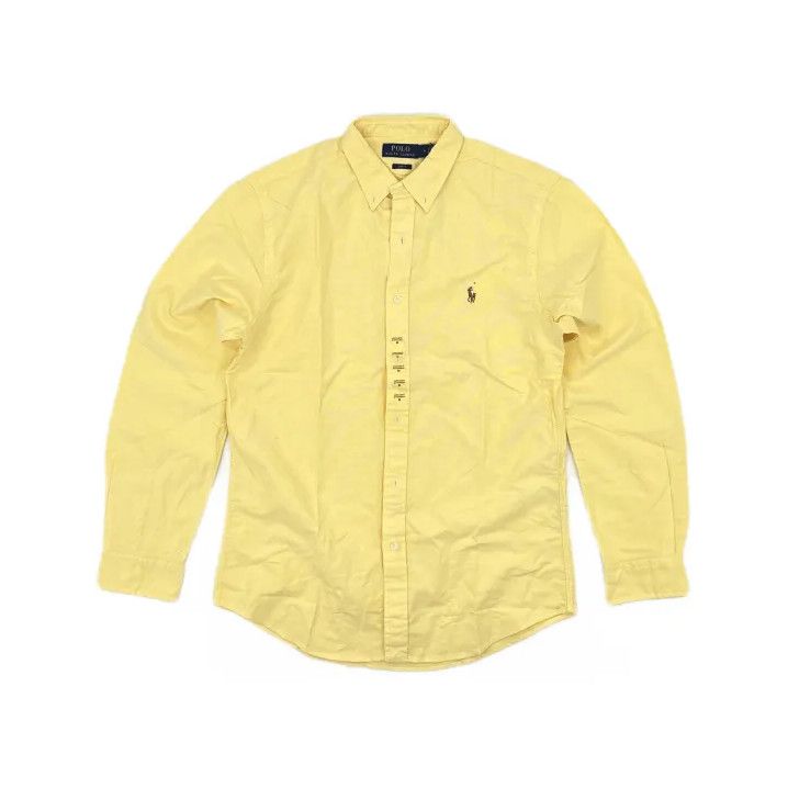 Polo Ralph Lauren Polo Ralph Lauren Men's Solid Pony Embroidered Long-Sleeve Shirt Size US M / EU 48-50 / 2 - 2 Thumbnail