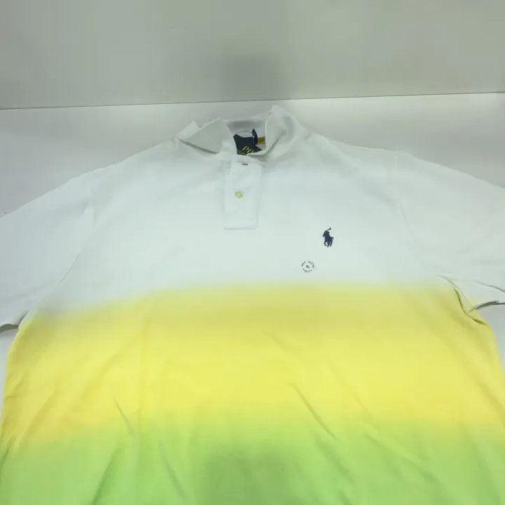 Polo Ralph Lauren Polo Ralph Lauren Gradient Pony Embroidered Polo Shirt Size US XL / EU 56 / 4 - 7 Thumbnail