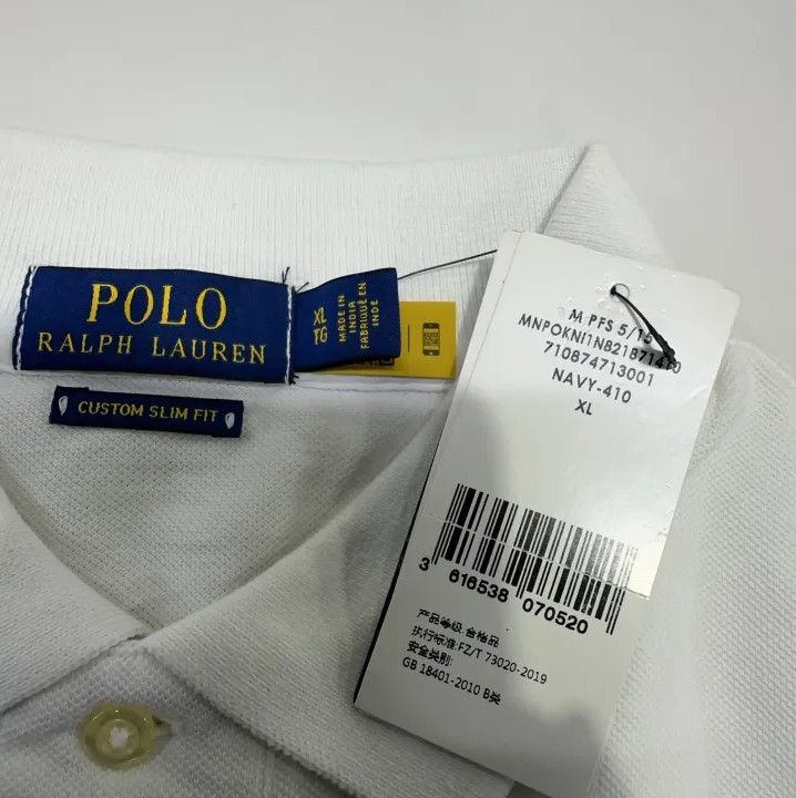 Polo Ralph Lauren Polo Ralph Lauren Gradient Pony Embroidered Polo Shirt Size US XL / EU 56 / 4 - 5 Thumbnail