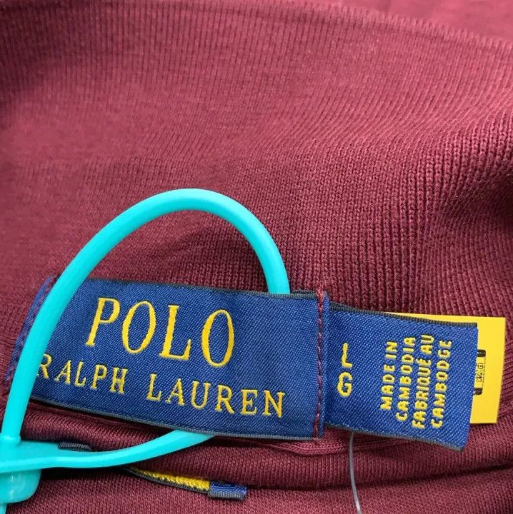 Polo Ralph Lauren Polo Ralph Lauren Solid Logo Embroidered Long-Sleeve Polo Size US L / EU 52-54 / 3 - 2 Thumbnail