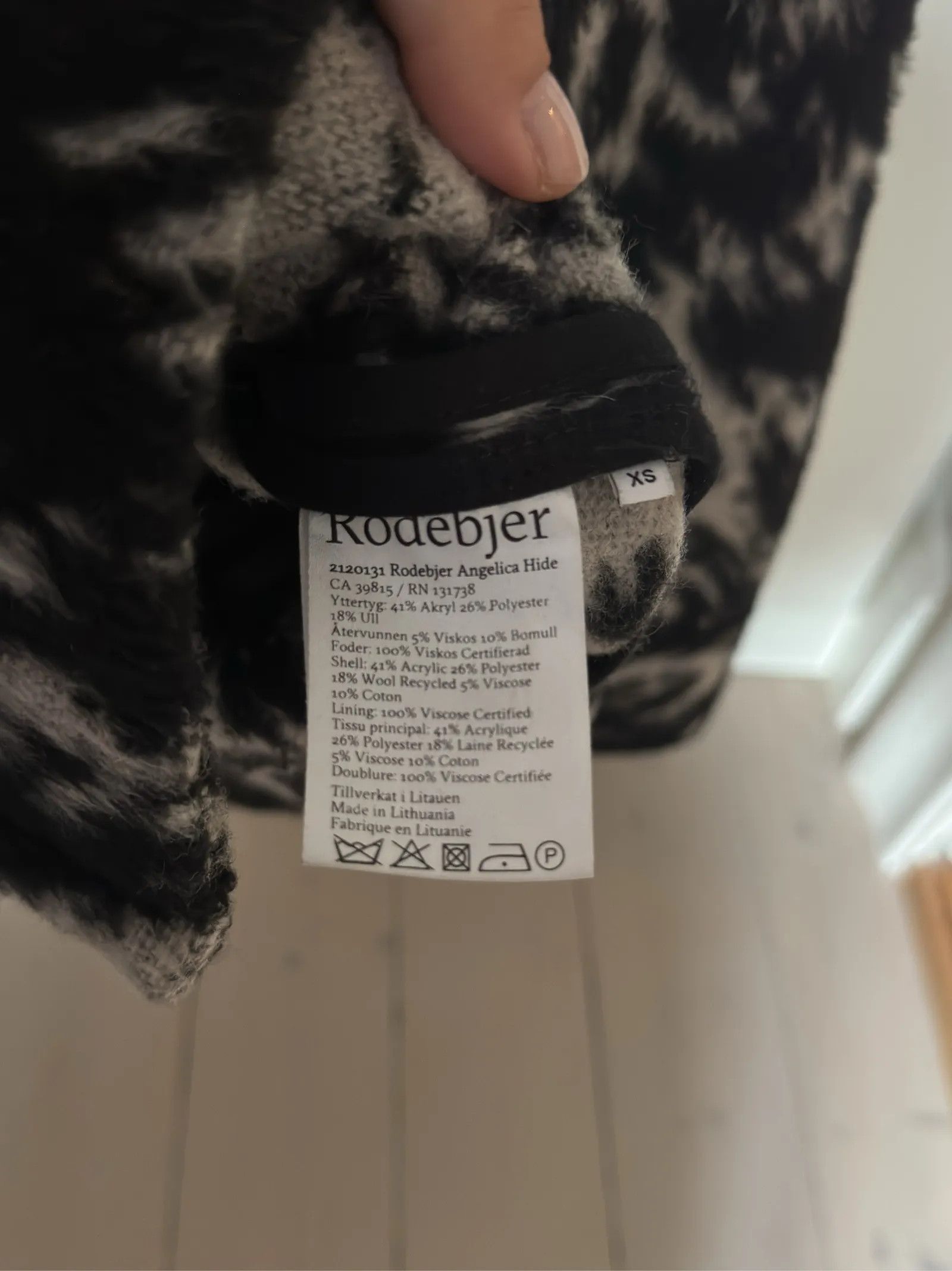 Rodebjer Rodebjer Angelica Hide Jacket Size XS / US 0-2 / IT 36-38 - 3 Thumbnail