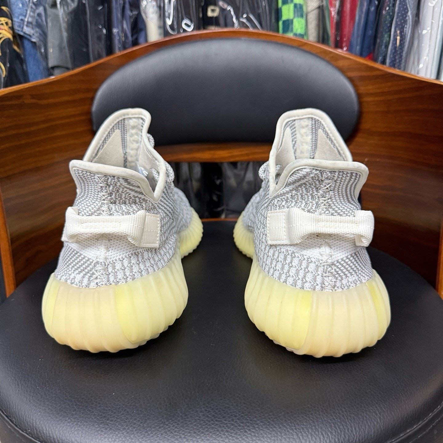 Adidas Adidas YEEZY350 White Lowtop Sneakers 44.5 Men Size US 11 / EU 44 - 3 Thumbnail