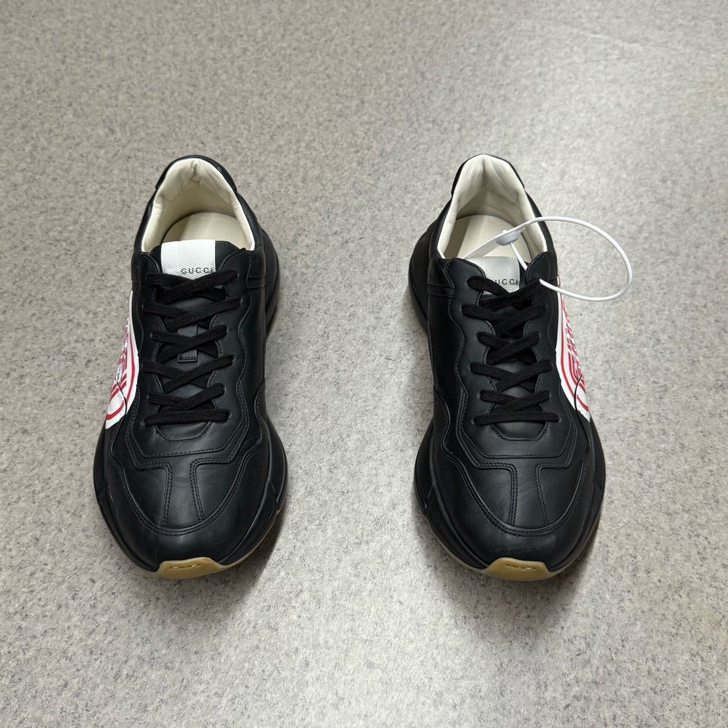 Gucci Gucci Black Lowtop Sneakers 43 Men Size US 10 / EU 43 - 2 Thumbnail