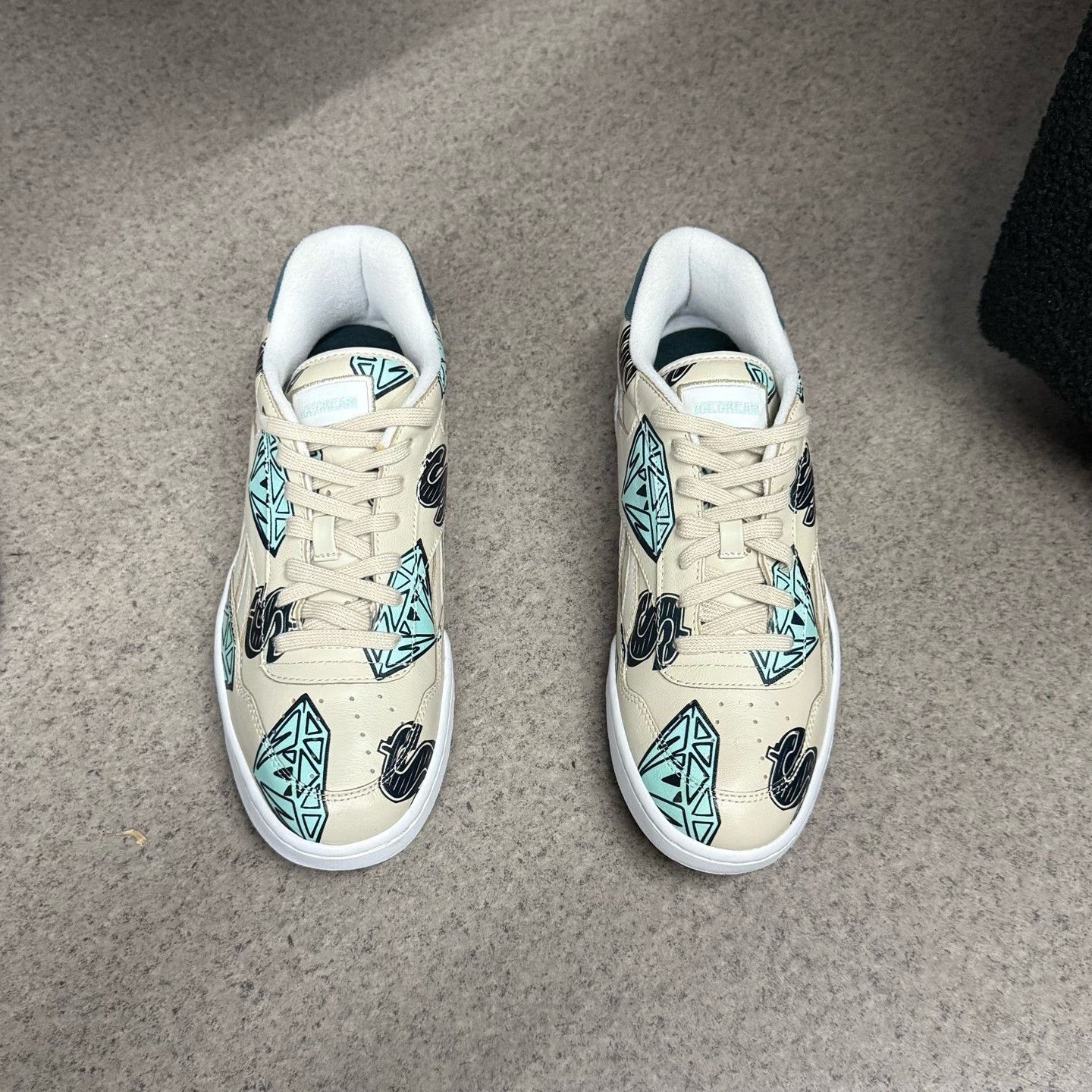 Other Collab White Lowtop Sneakers 42 Men Size US 9 / EU 42 - 5 Thumbnail