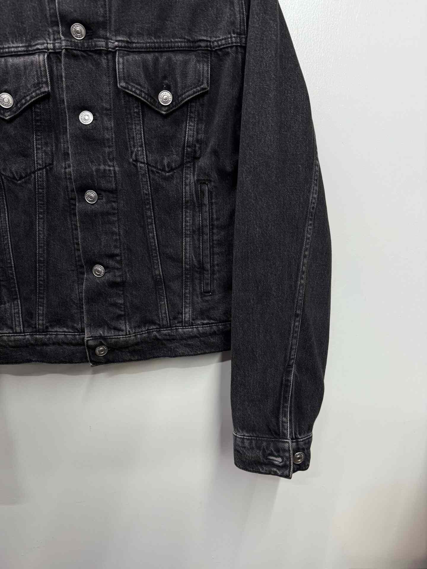 Balenciaga Balenciaga Denim Jacket 44 Women Size L / US 10 / IT 46 - 3 Thumbnail