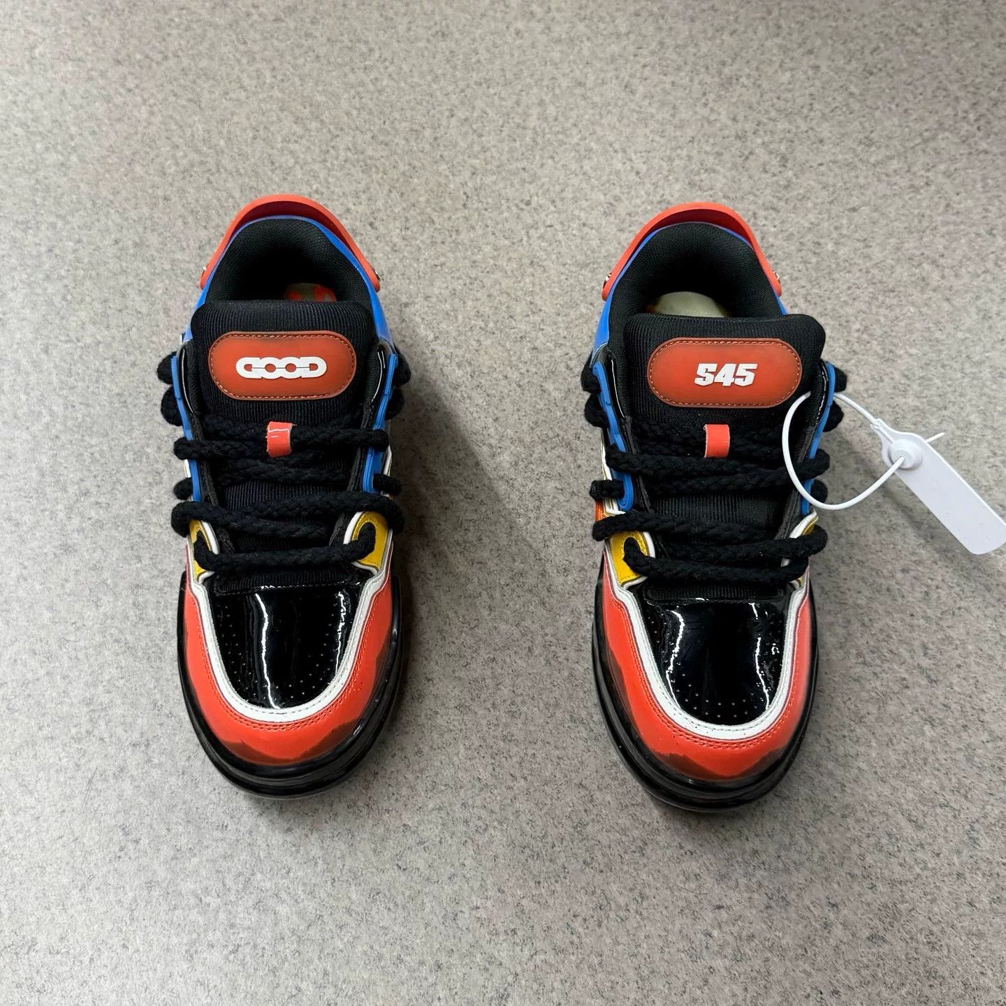 Other Collab Black Lowtop Sneakers S Men Size US 10 / EU 43 - 5 Thumbnail