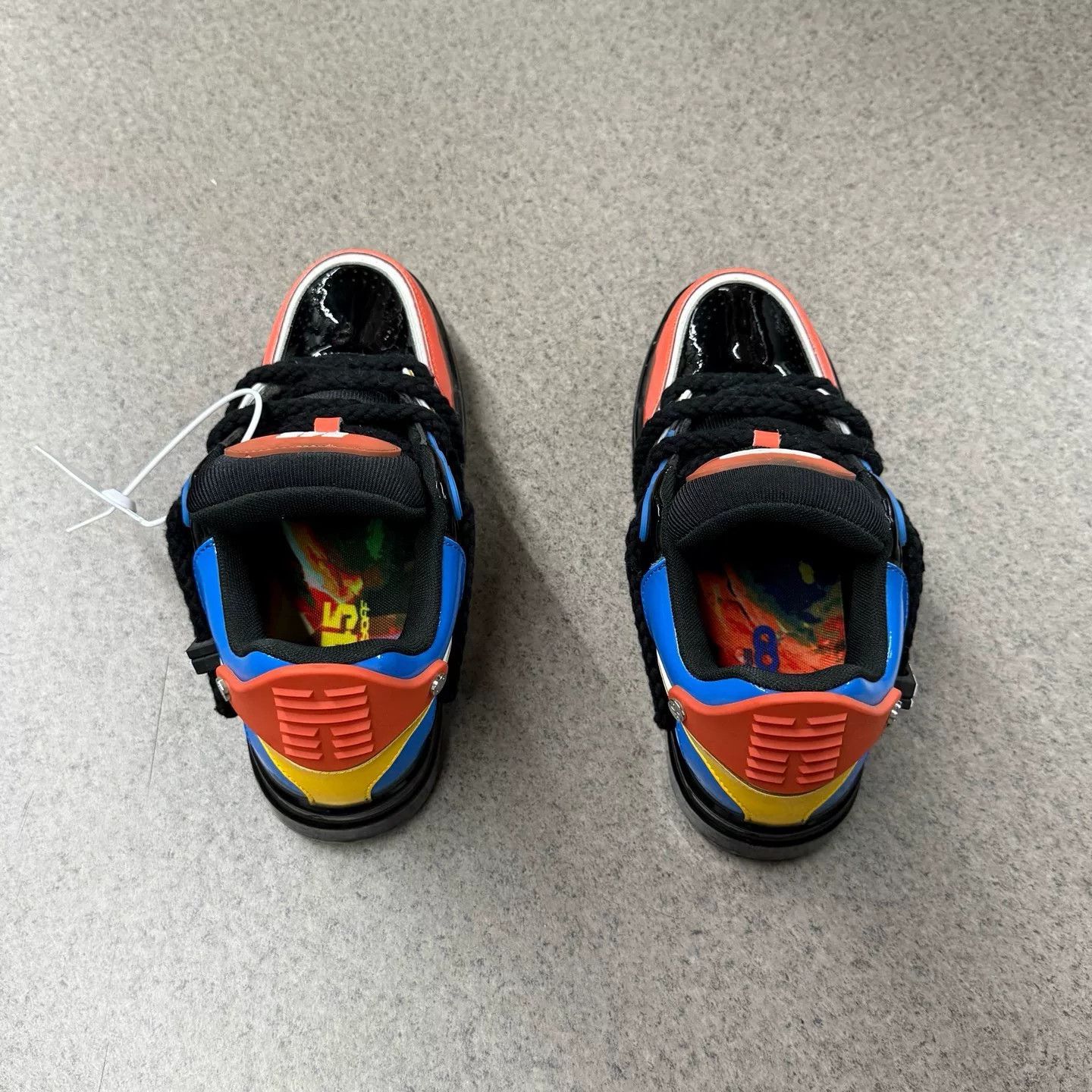 Other Collab Black Lowtop Sneakers S Men Size US 10 / EU 43 - 8 Thumbnail